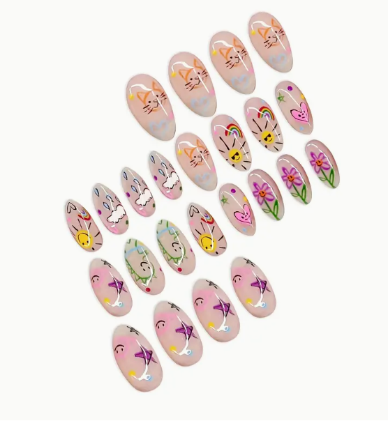 KIT ONGLES KAWAII: Des Mains Trop Mignonnes en 5 Minutes !