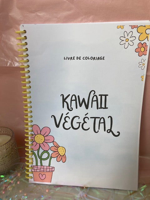 KAWAII VEGETABLE COLORING: Dive into a garden of cuteness!